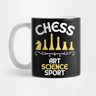 Chess - Art, science, sport Mug